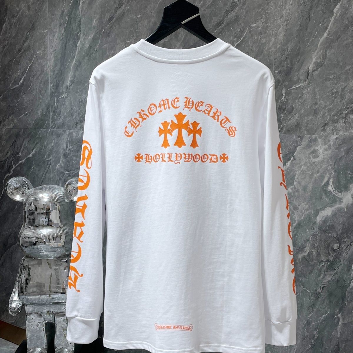 Chrome-hearts/ クロエ ハート 2023年最新モデル 長袖Tシャツ、ラウンドネックルーズスウェットシャツ