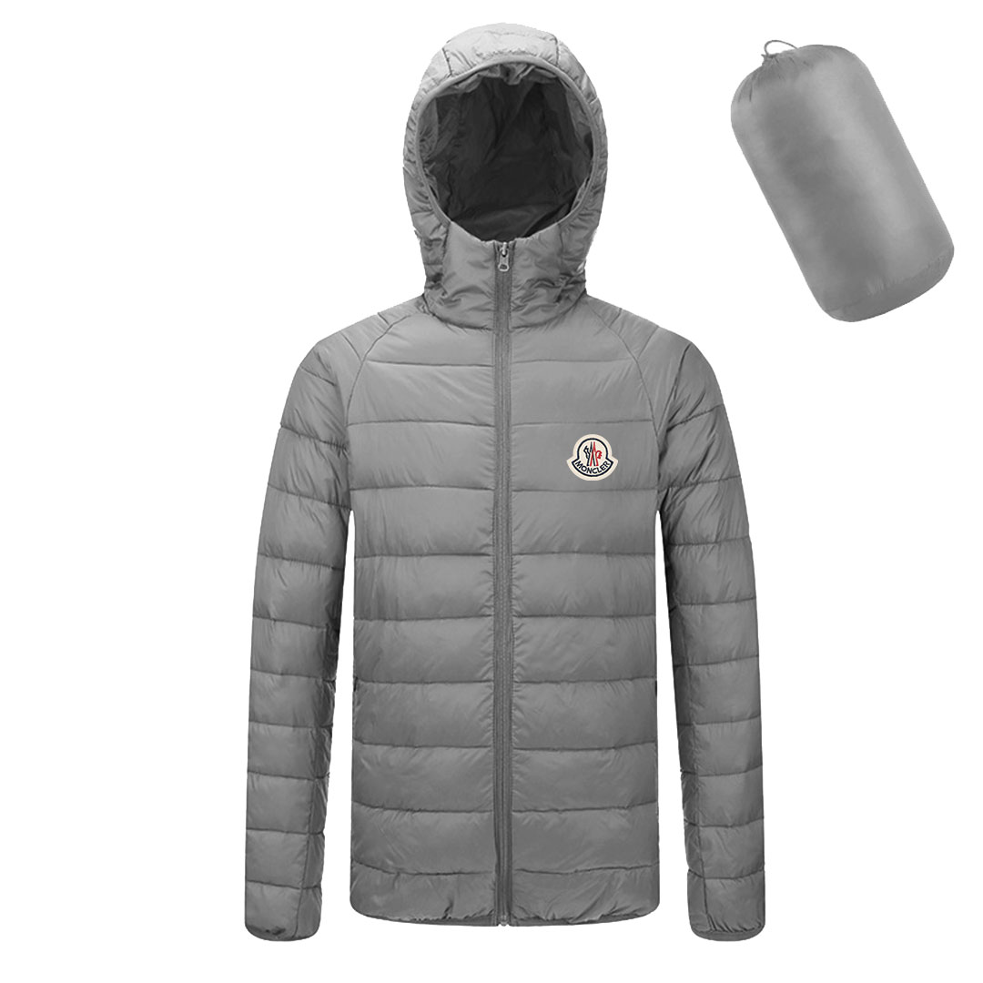 【MONCLER】モンクレール メンズ軽量で暖かいフード付きコットンパッド入りジャケット