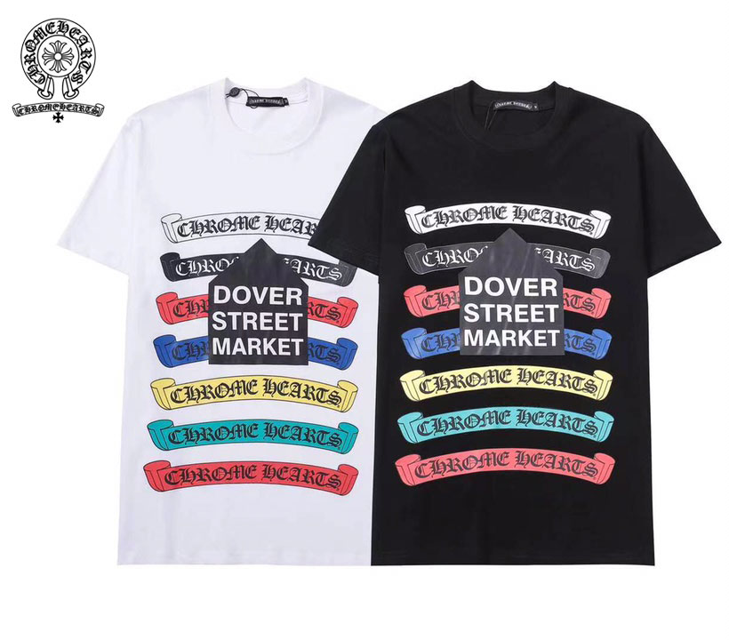 【Chrome Hearts】クロムハーツ×CDG×DSM 三者連名カラー半袖Tシャツ