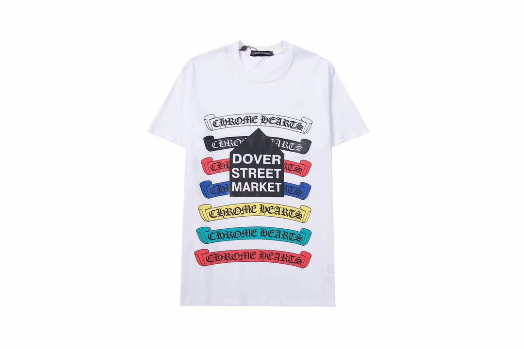 【Chrome Hearts】クロムハーツ×CDG×DSM 三者連名カラー半袖Tシャツ