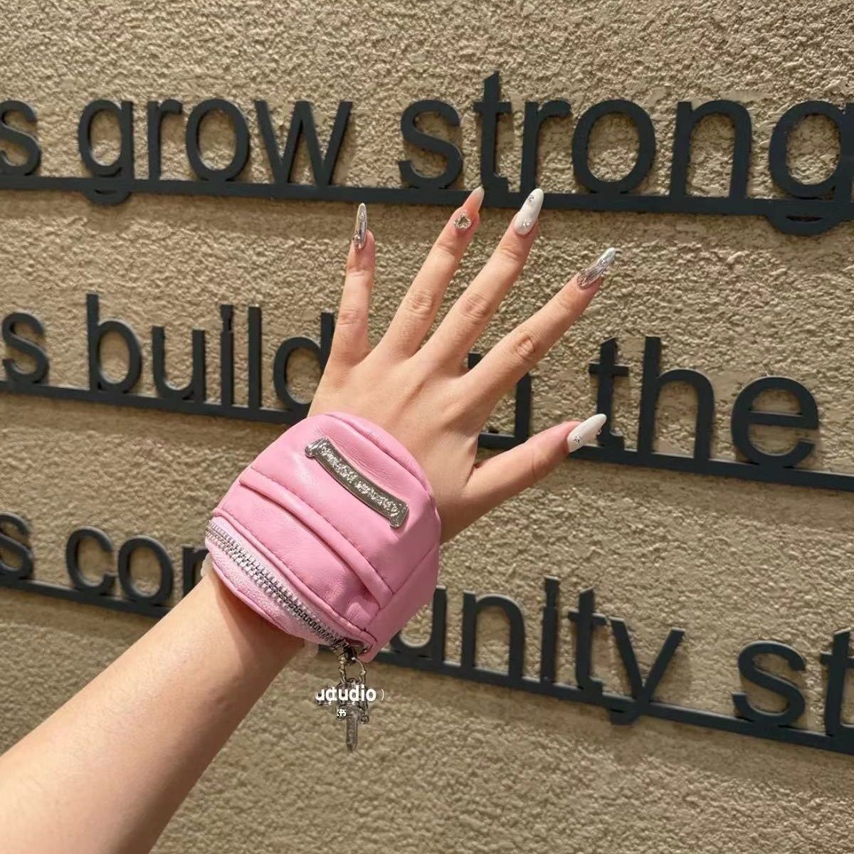 【Chrome Hearts】クロムハーツ ブラック リストバッグ 新品 ウエストバッグ スポーツバッグ