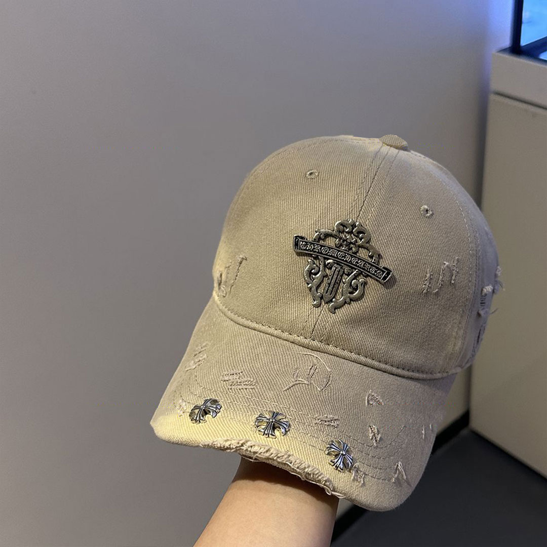 【Chrome Hearts】【今日注文なら、もう一つ無料サービス】クロムハーツ ベースボールキャップ 男女兼用