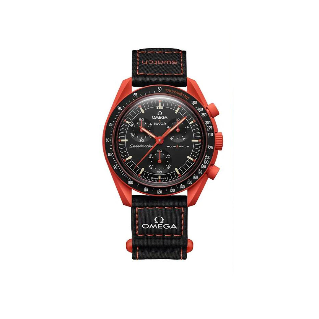 OMEGA x SWATCH   MISSION ON LAVA