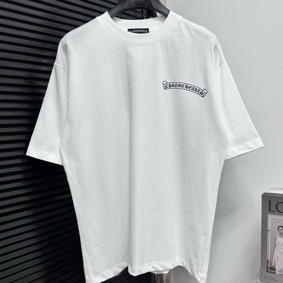 【Chrome Hearts 】クロムハーツ 新作夏サンスクリットプリント半袖  男女兼用