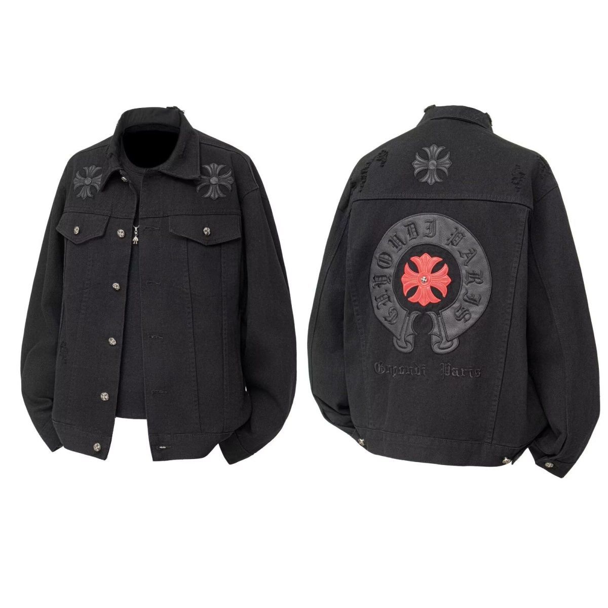 【Chrome hearts】クロムハーツ 2025 アウター トレンドルーズジャケット