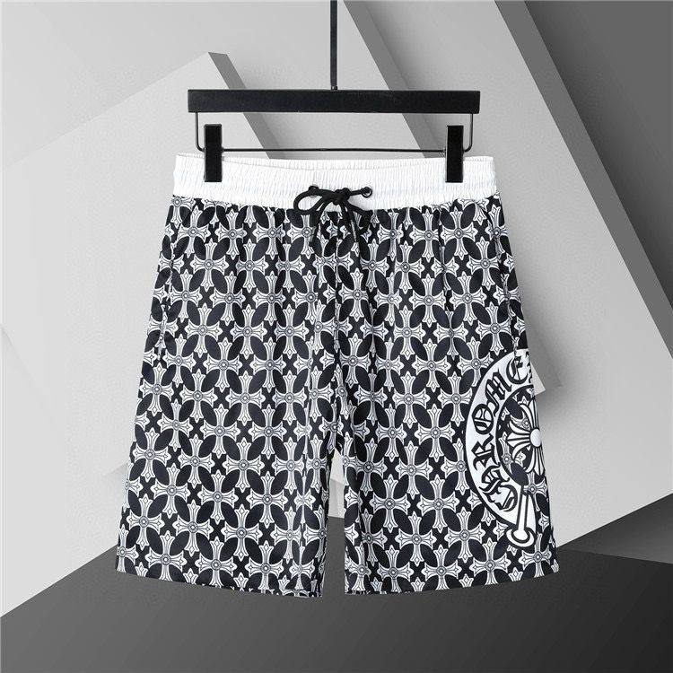 クロムハーツ【Chrome Hearts】 新しい夏のスポーツビーチパンツショーツメンズ5ポイントパンツ