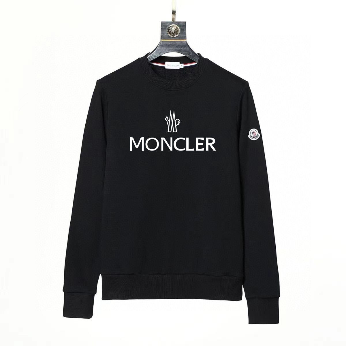 【Moncler】モンクレール ラウンドネック プルオーバー スウェットシャツ 男女兼用