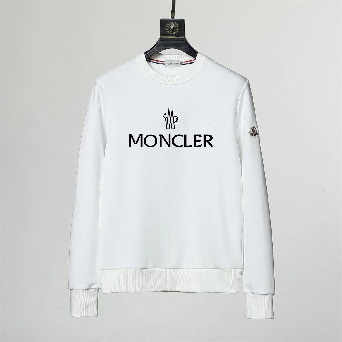 【Moncler】モンクレール ラウンドネック プルオーバー スウェットシャツ 男女兼用