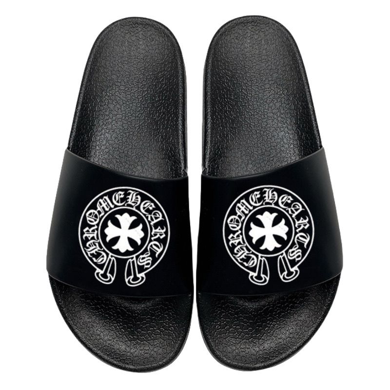 【Chrome Hearts】【今日注文なら、もう一つ無料サービス】クロムハーツ 夏用 メンズ クロス 滑り止めスリッパ 男女兼用