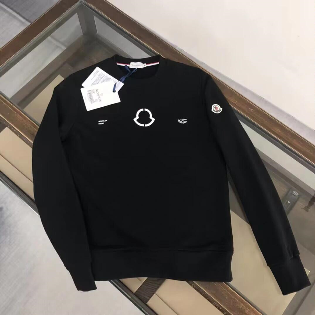 【MONCLER】モンクレール 2025 新作プルオーバーラウンドネック長袖スウェットシャツ 男女兼用