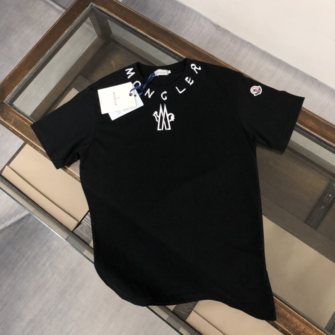 Moncler】モンクレール 半袖 ラウンドネック コットン メンズ
