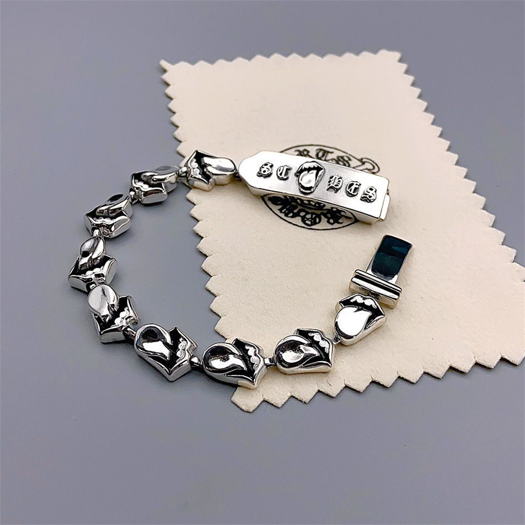 【Chrome Hearts】クロウハートタンブレスレット  男女兼用