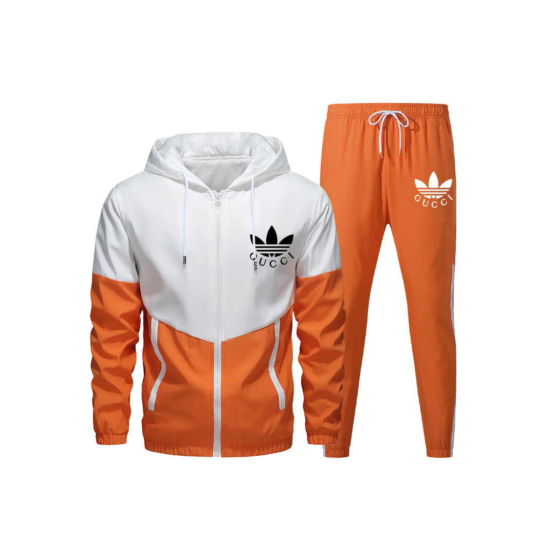 【Adidas】【GUCCI】Adidas X GUCCI 2025連名秋スポーツスーツ
