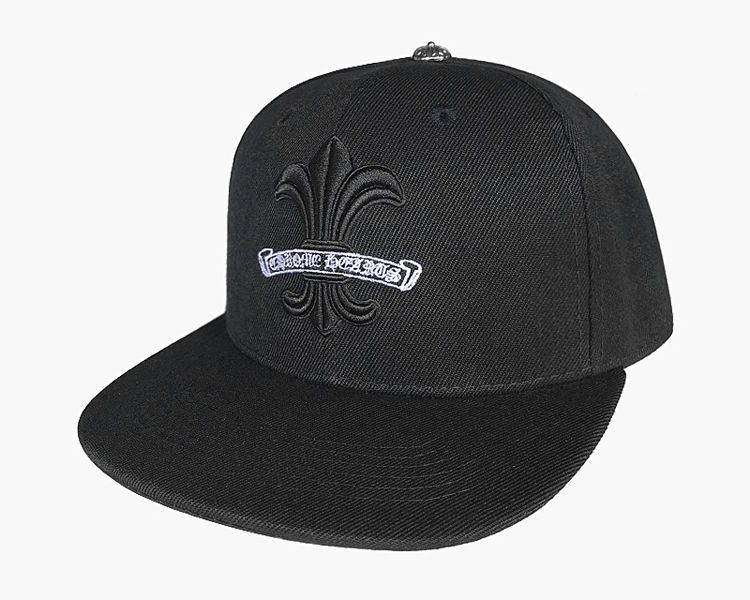 【今日注文なら、もう一つ無料サービス】【Chrome Hearts】クロムハーツ クロスピークハットバイザー 男女兼用