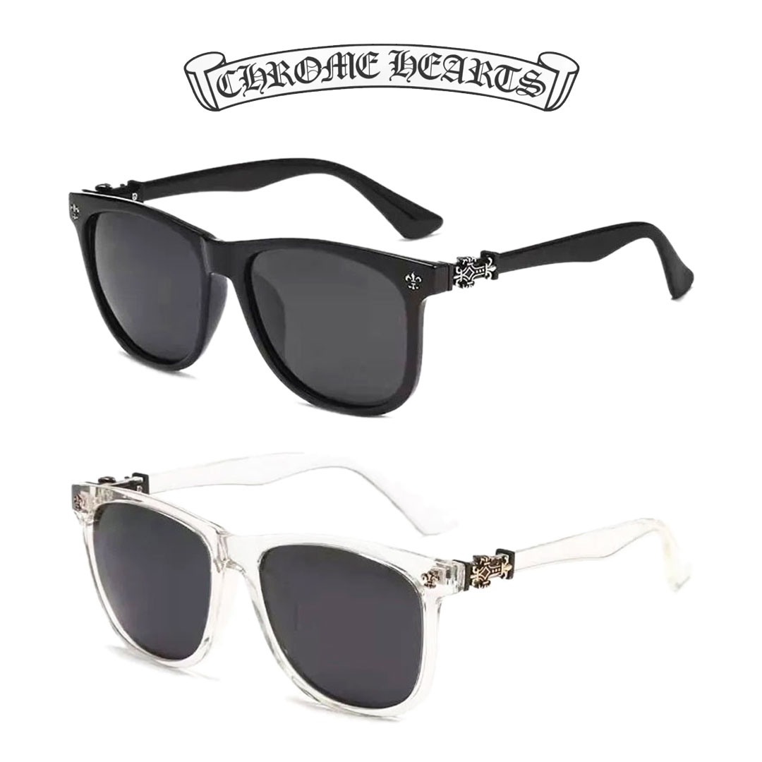 【Chrome hearts】  クロキシン UVカット メガネ サングラス 男性用および女性用