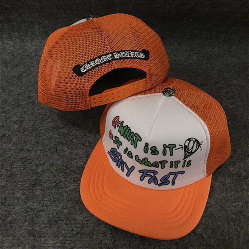 【Chrome Hearts】クロムハーツ ハットバイザー ベースボールキャップ 男女兼用