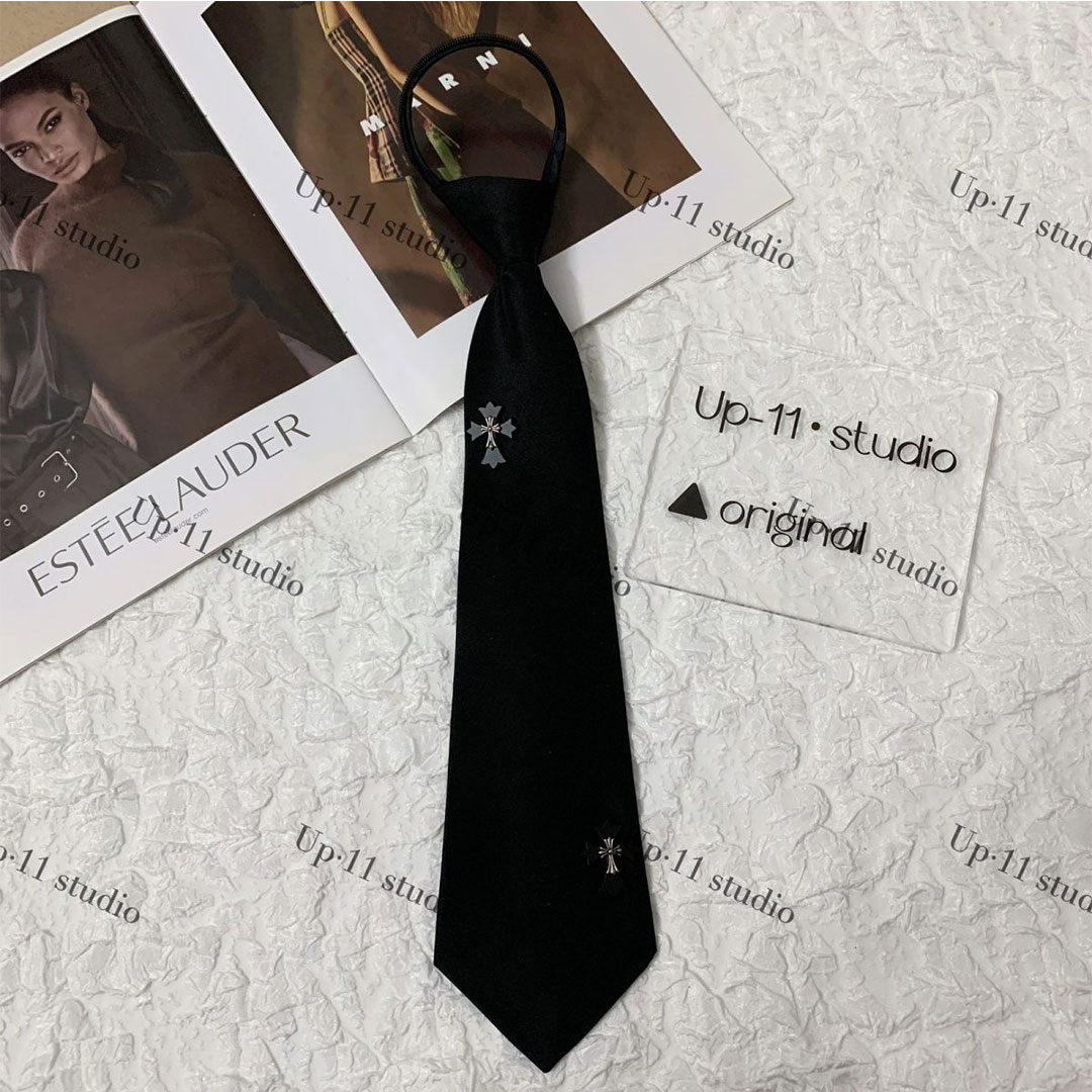 【Chrome Hearts】クロムハーツ  クロスシャツタイ デコラティブボウタイ