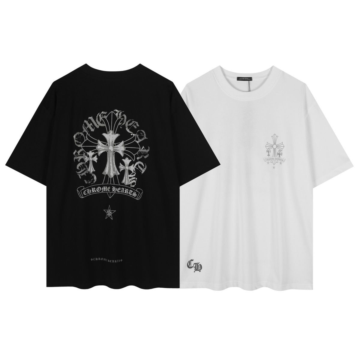 【Chrome Hearts】クロムハーツ プリントクルーネックTシャツ