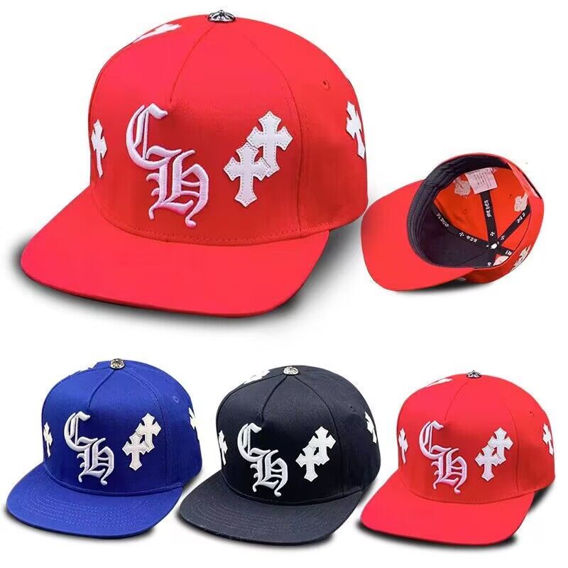 一つ購入ごとに一つ無料贈呈【Chrome Hearts】クロウハートベースボールキャップ 万能おしゃれなひさしキャップ 男女兼用 