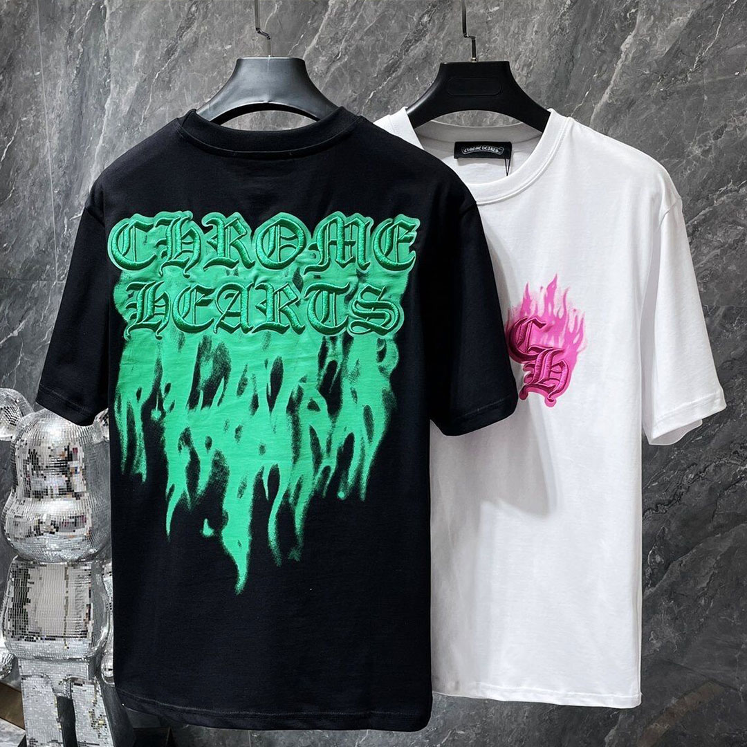 Chrome Hearts / クロムハーツ  サンスクリット文字刺繍半袖 男女兼用