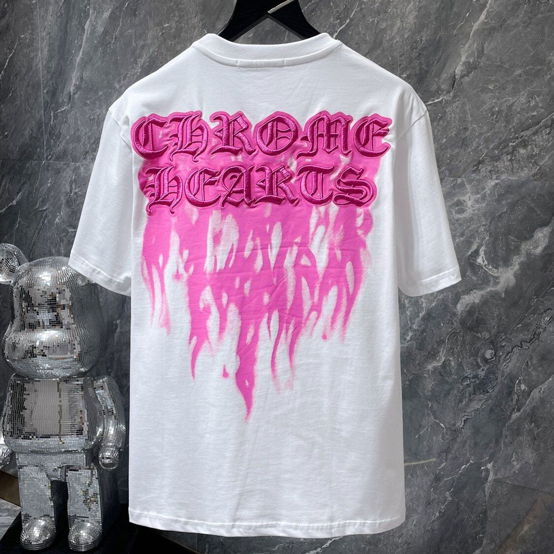 Chrome Hearts / クロムハーツ  サンスクリット文字刺繍半袖 男女兼用