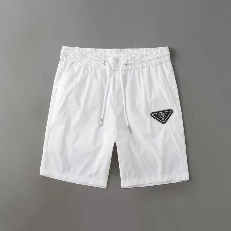 【PRADA】プラダ  夏の新しいスタイルのスポーツ刺繍七分パンツ緩いマッチングショーツ