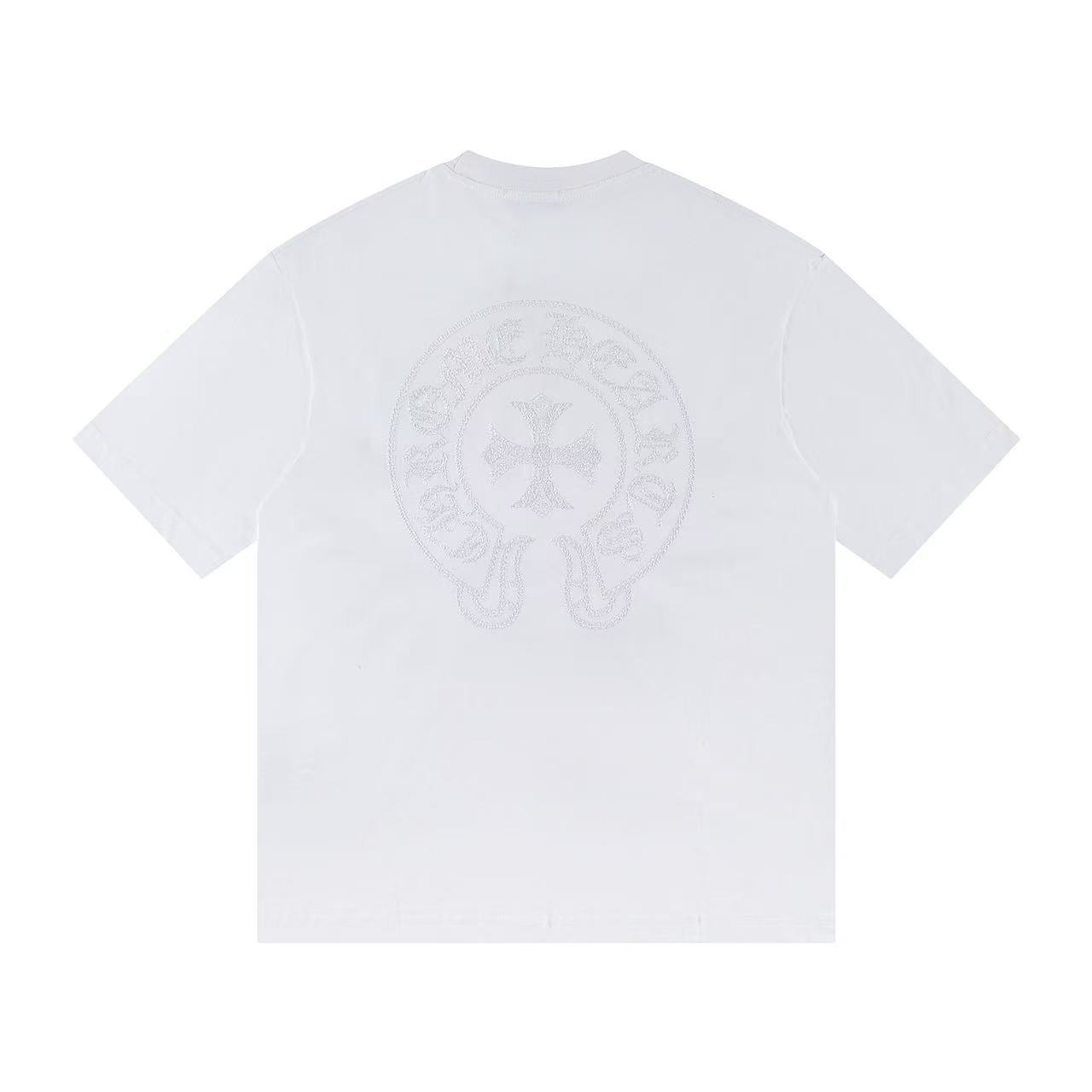【Chrome Hearts】 2025新作 Chrome Hearts 刺繍半袖Tシャツ