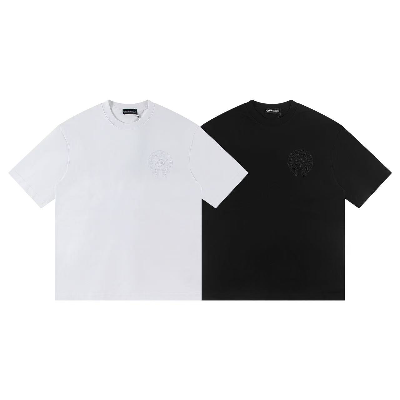 【Chrome Hearts】 2025新作 Chrome Hearts 刺繍半袖Tシャツ