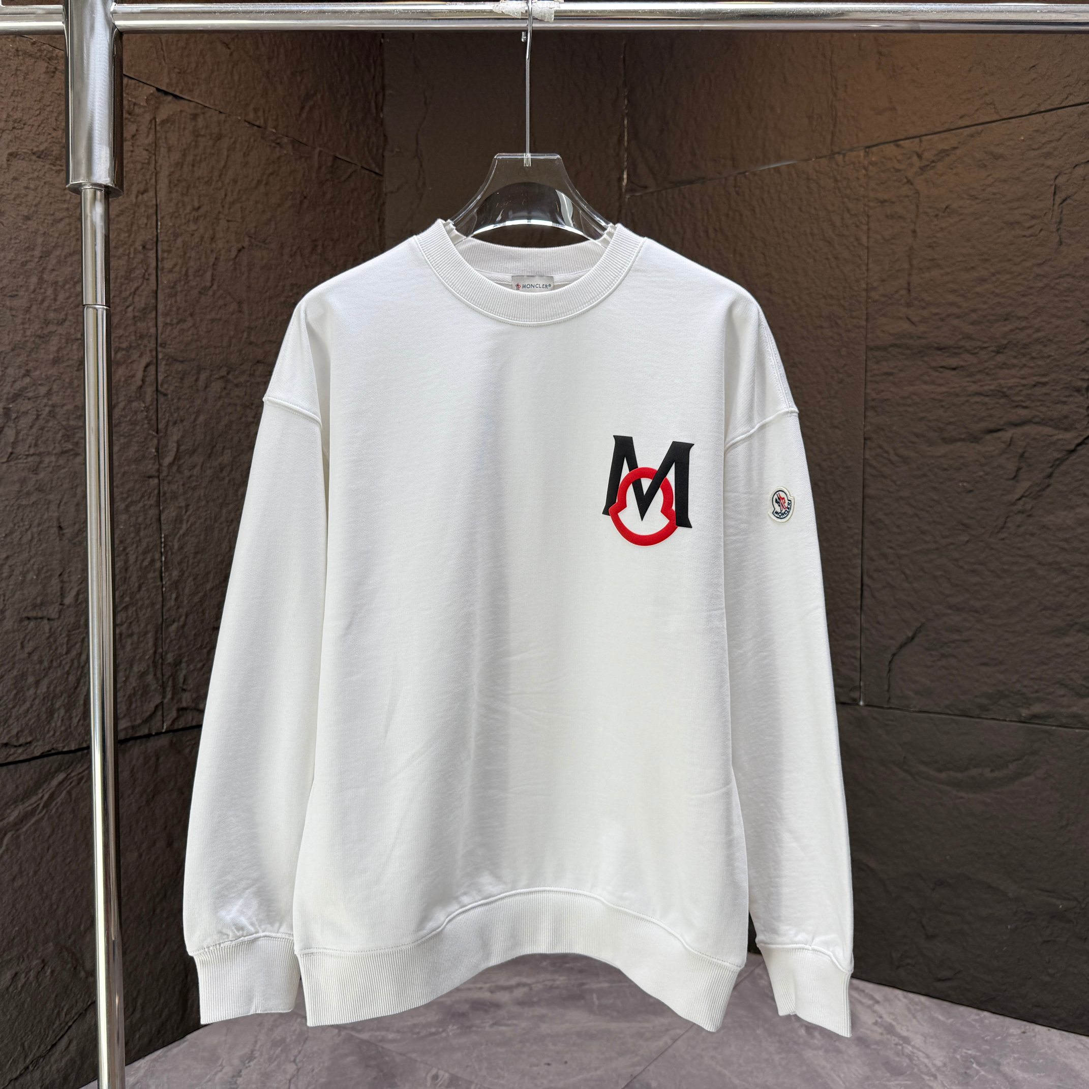 モンクレール 【Moncler】 2025年秋冬新作クルーネックスウェットシャツ