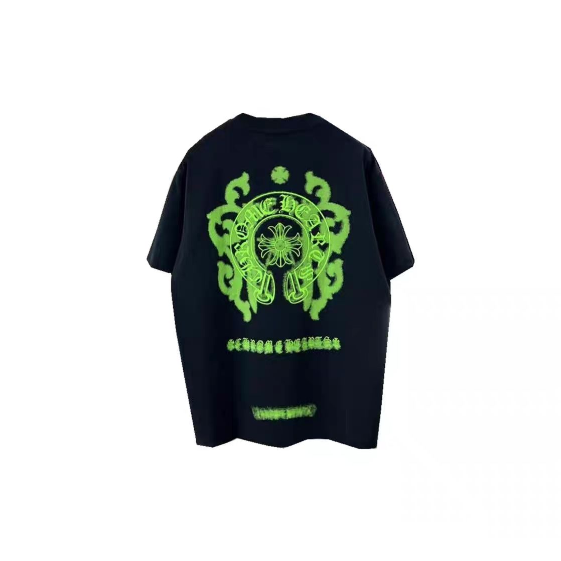 【Chrome Hearts】【今日注文なら、もう一つ無料サービス】 クロムハーツChrome Hearts 夏の新作クロスTシャツ半袖男女兼用