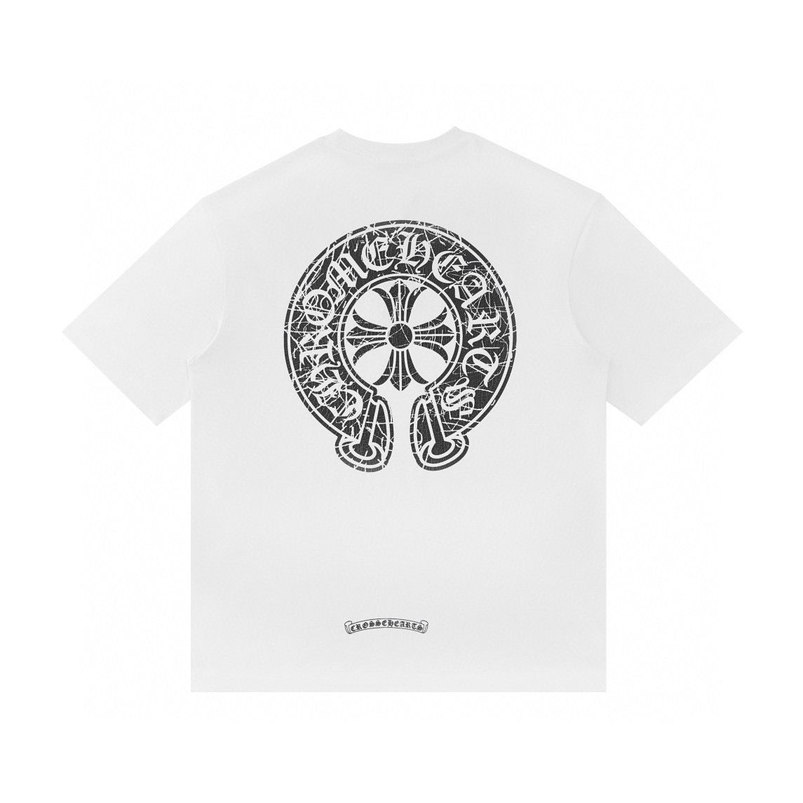 【Chrome Hearts】クロムハーツ 2025年夏新作 サンスクリットクロス 半袖Tシャツ 男女兼用