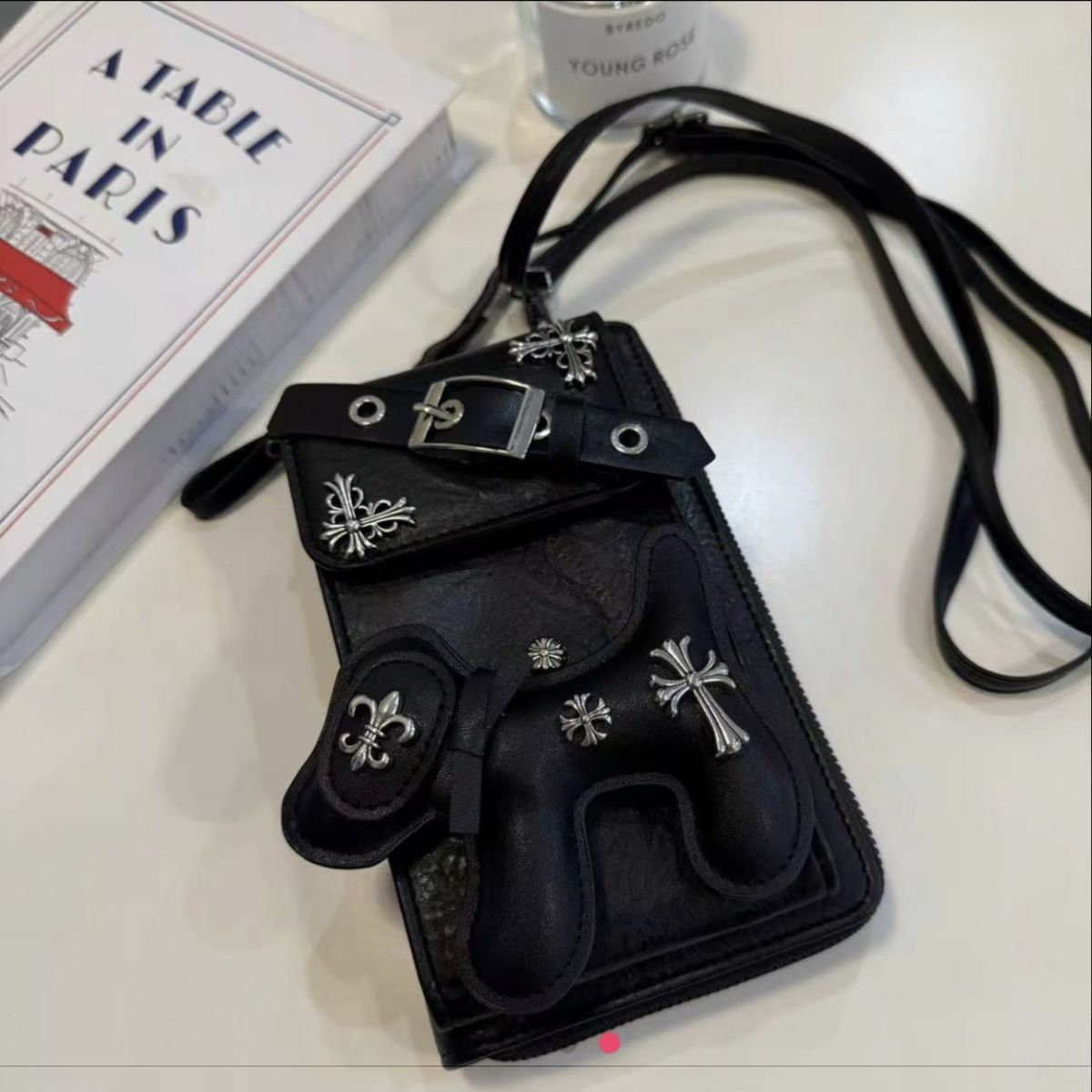 【Chrome Hearts】クロムハーツ フォンバッグ コインバッグ 男女兼用