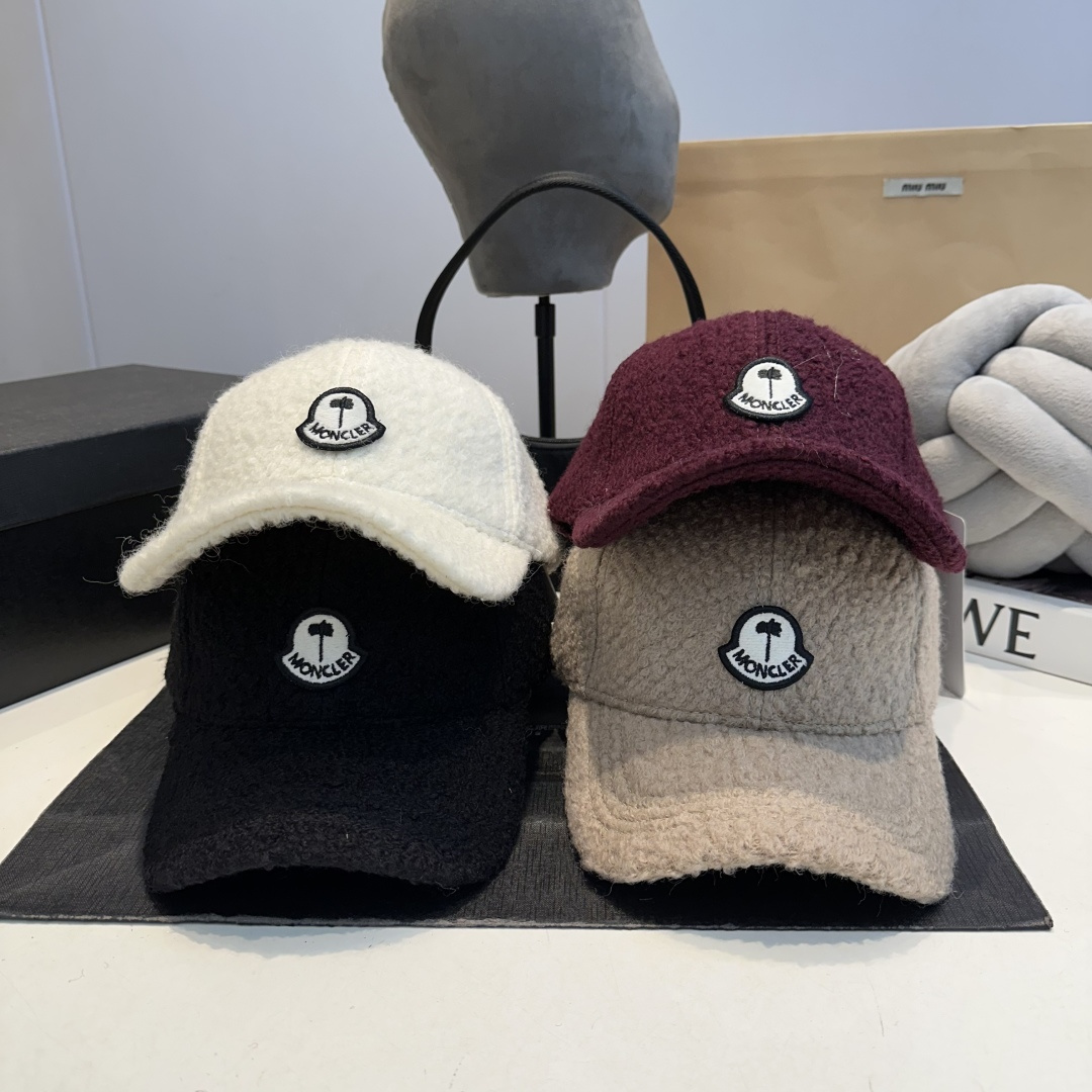 モンクレール 【Moncler】 2025年秋冬新作 ベースボールキャップ、サンハット、ダックビルキャップ
