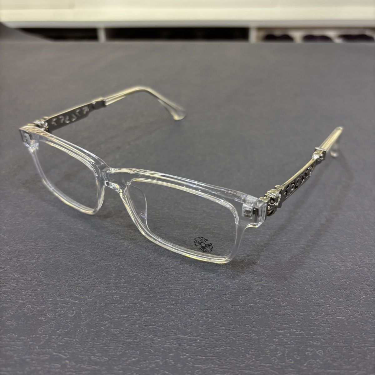 【Chrome Hearts】クロムハーツ  ブルーライトカットメガネ