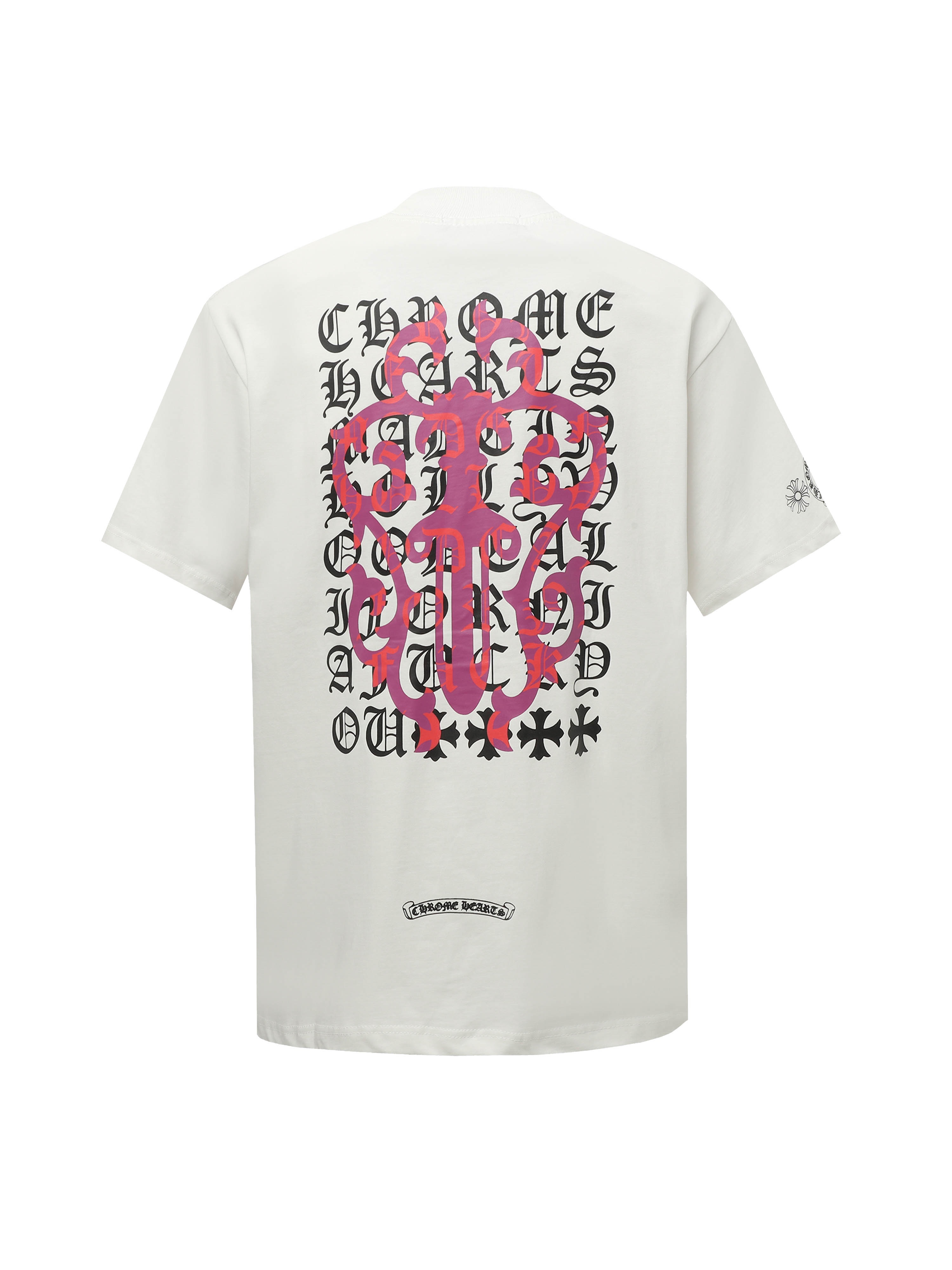 【Chrome hearts】クロムハーツ2025年新作サンスクリットプリント半袖Tシャツ