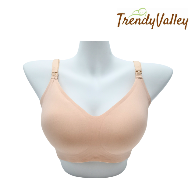 Trendyvalley Ice Silk Maternity & Breastfeeding Nursing Bra