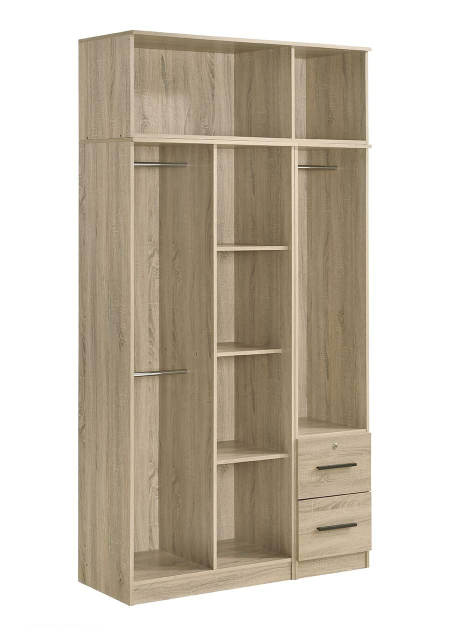 Lucas 3 Door with Drawer and Mirror Wardrobe Combo 2