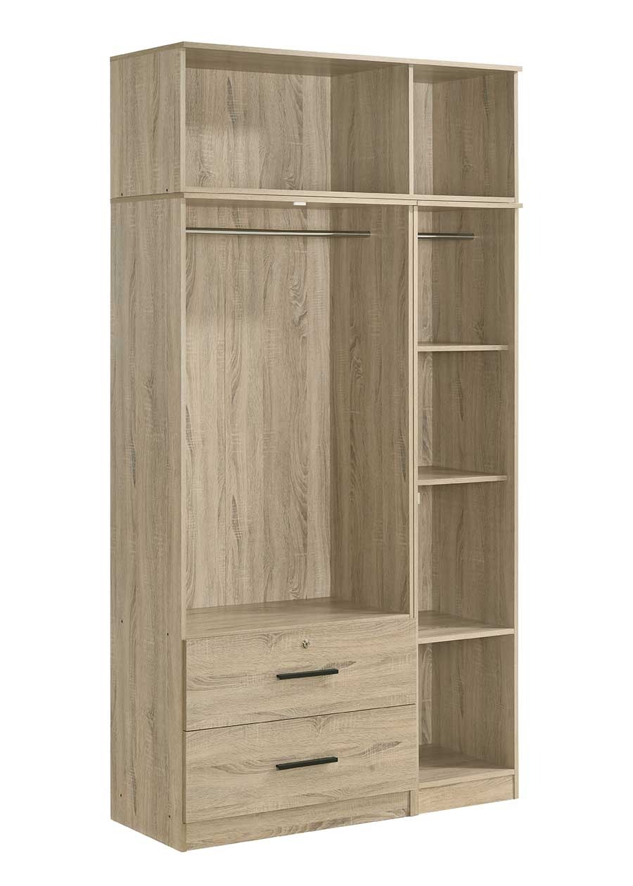 Lucas 3 Door with Drawer and Mirror Wardrobe Combo 1