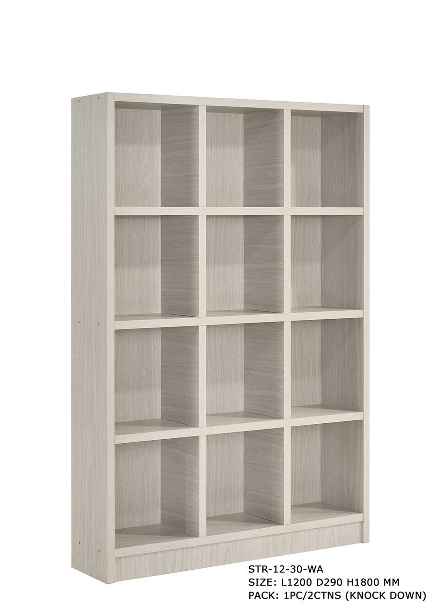 Jim 12 Shelves Multipurpose Cabinet