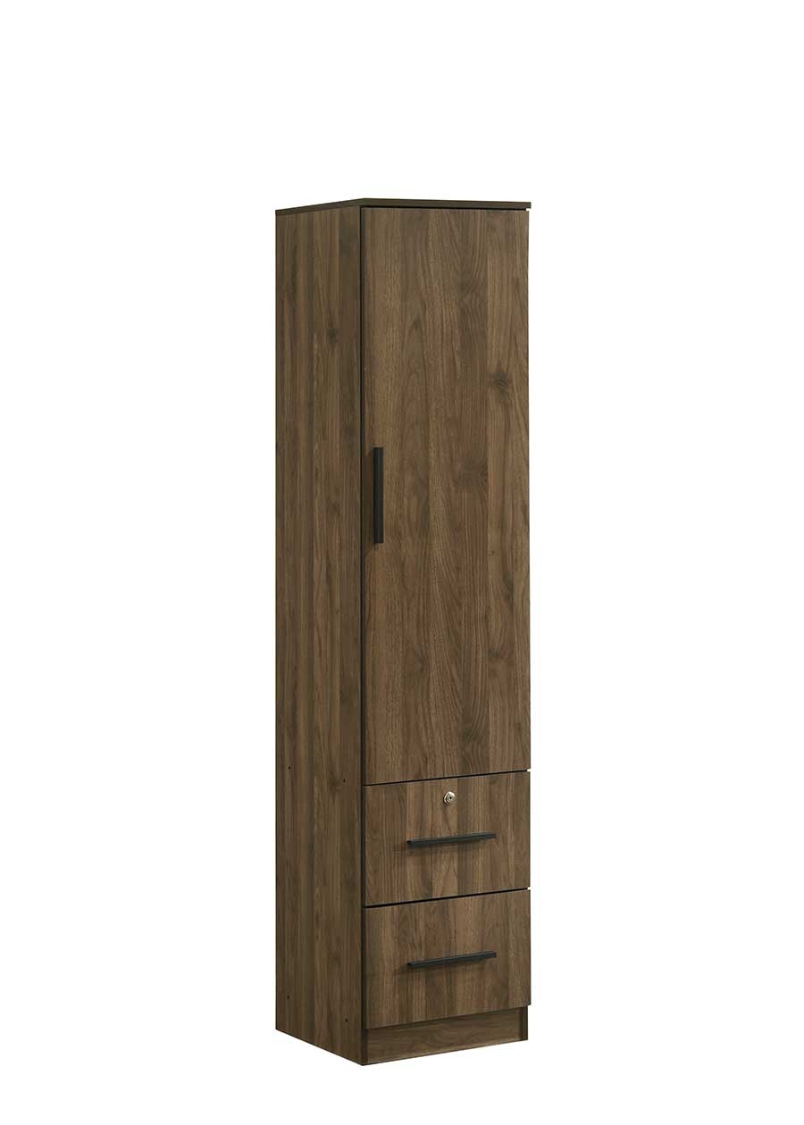 Lucas 1 Door with Drawer Wardrobe