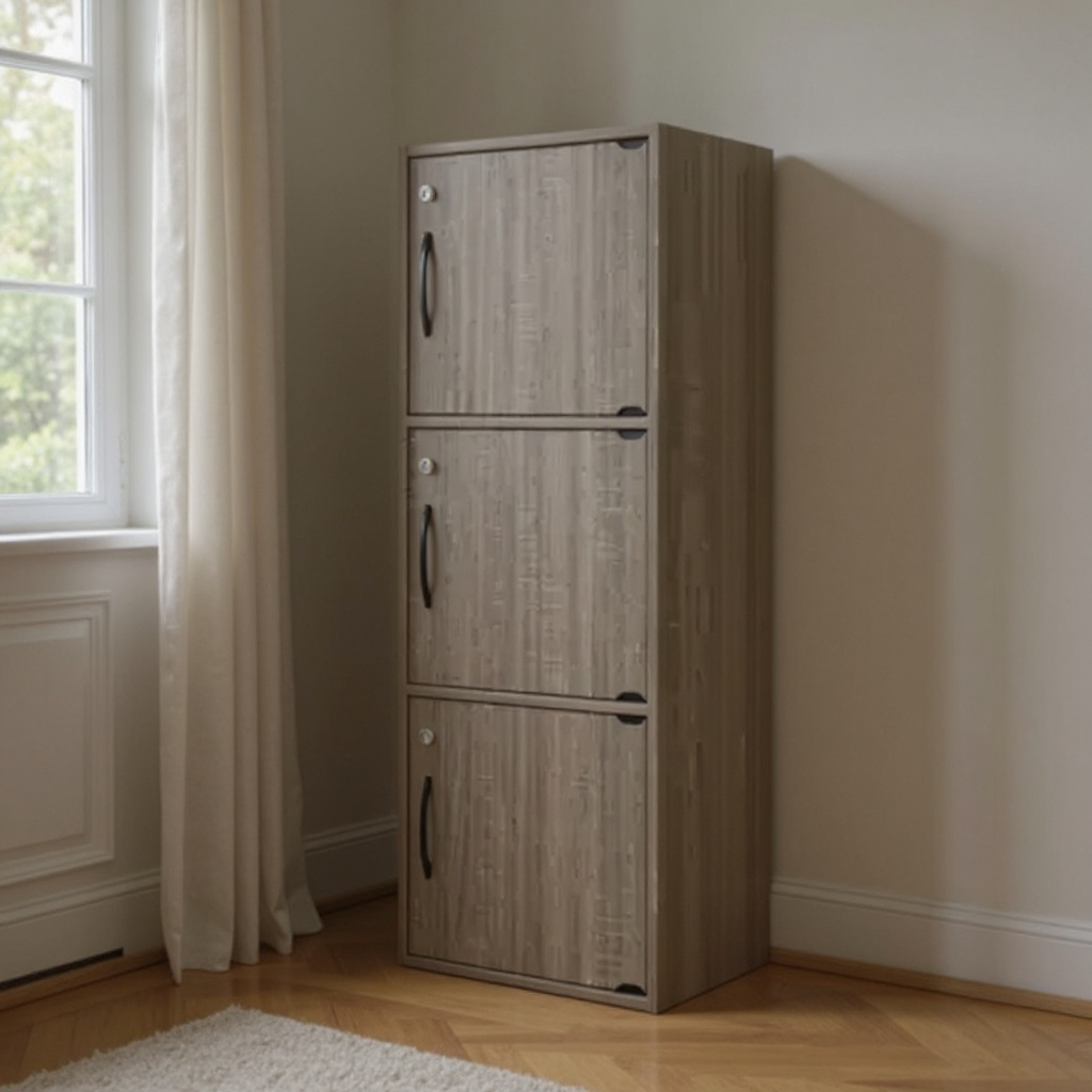 3 Door Multipurpose Cabinet