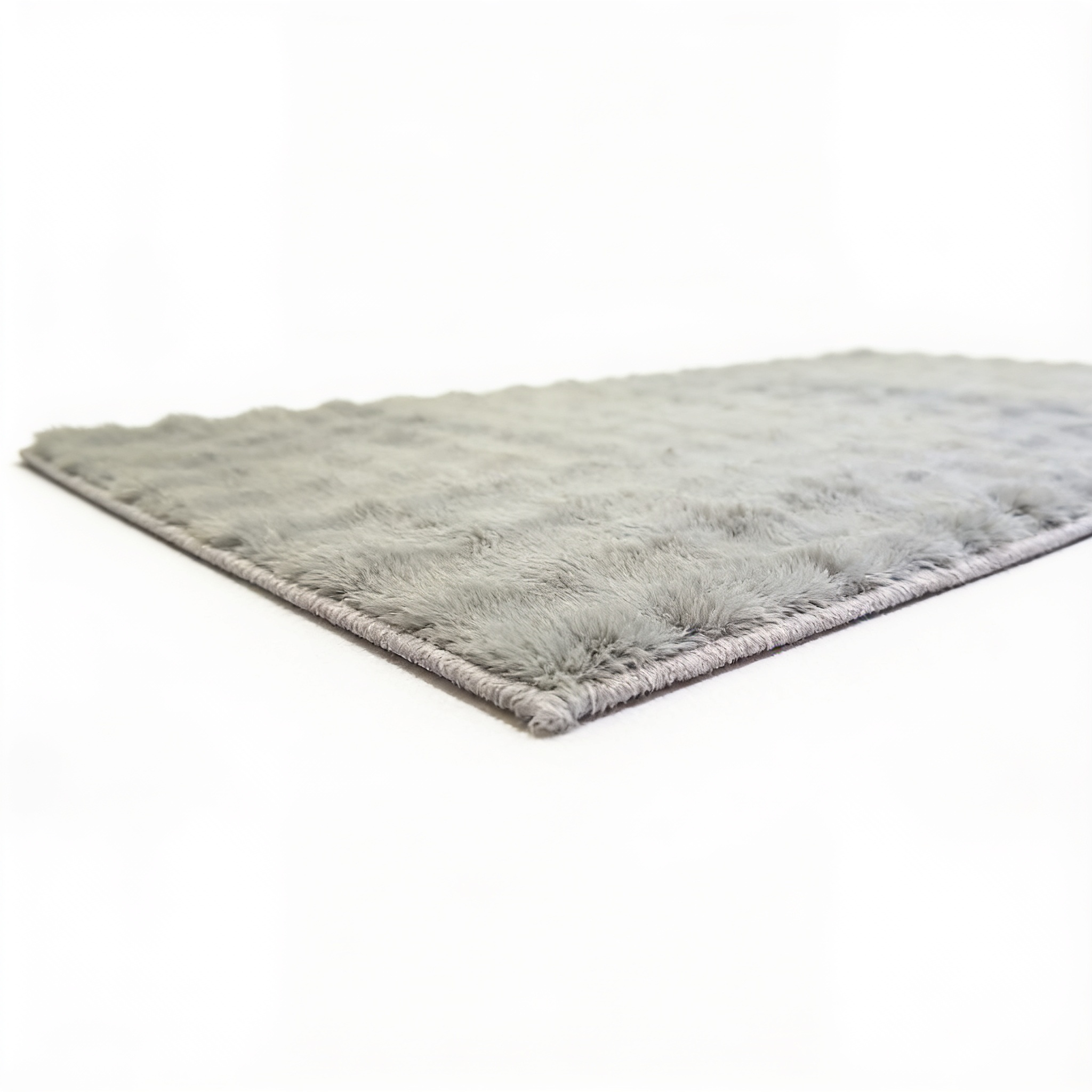 3D Bubble Plush Area Rug - Ultra Soft Faux Fur Floor Mat
