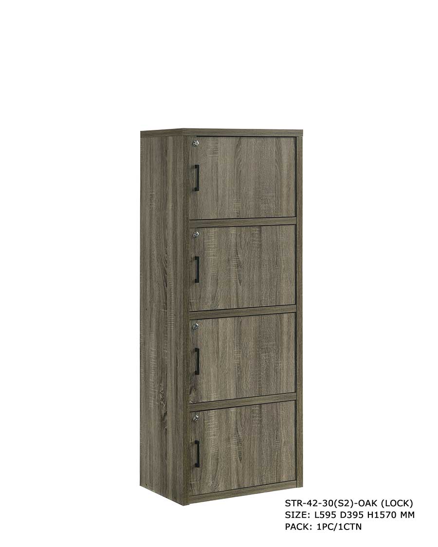 Jim 4 Door Multipurpose Cabinet