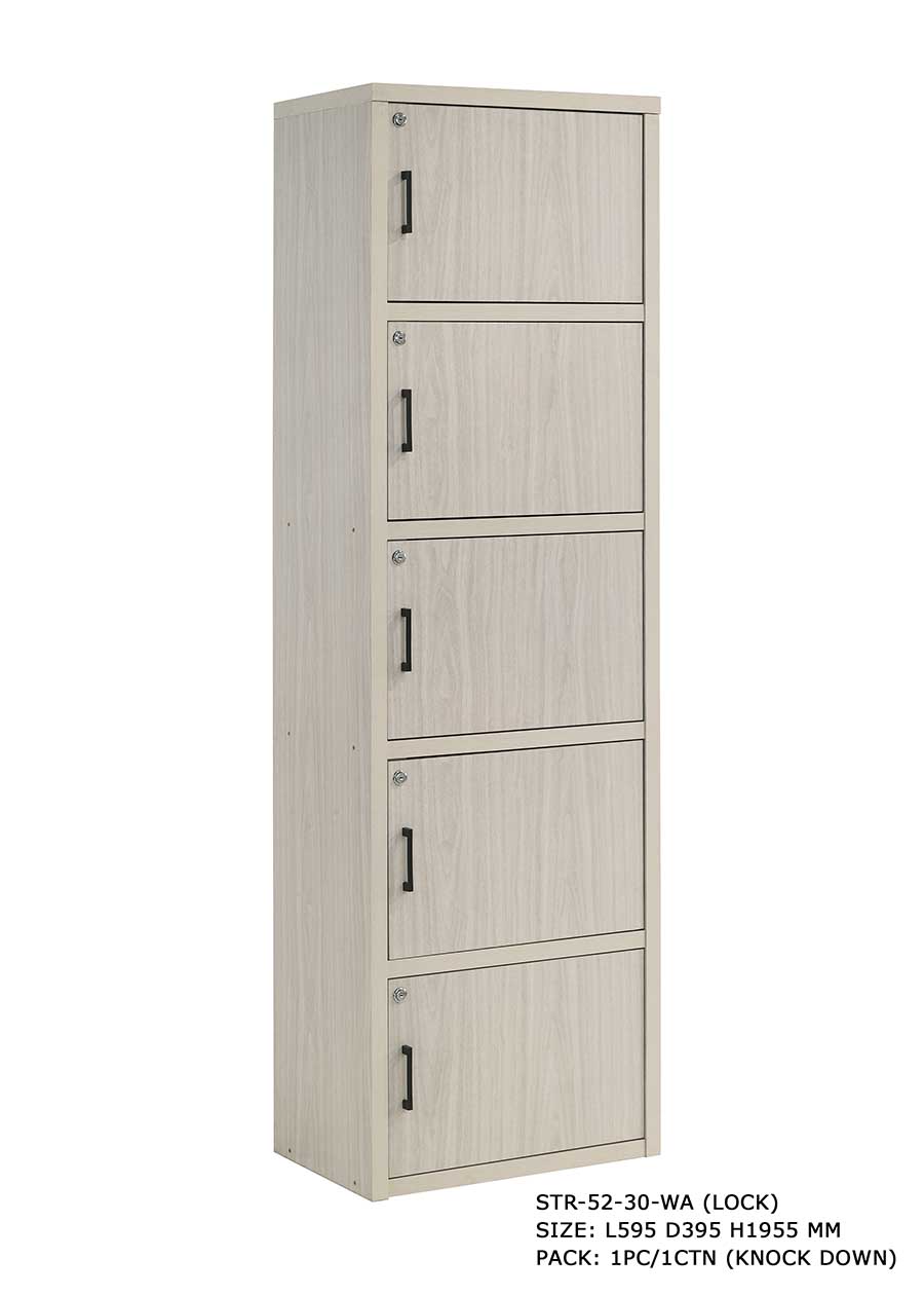Jim 5 Door Multipurpose Cabinet