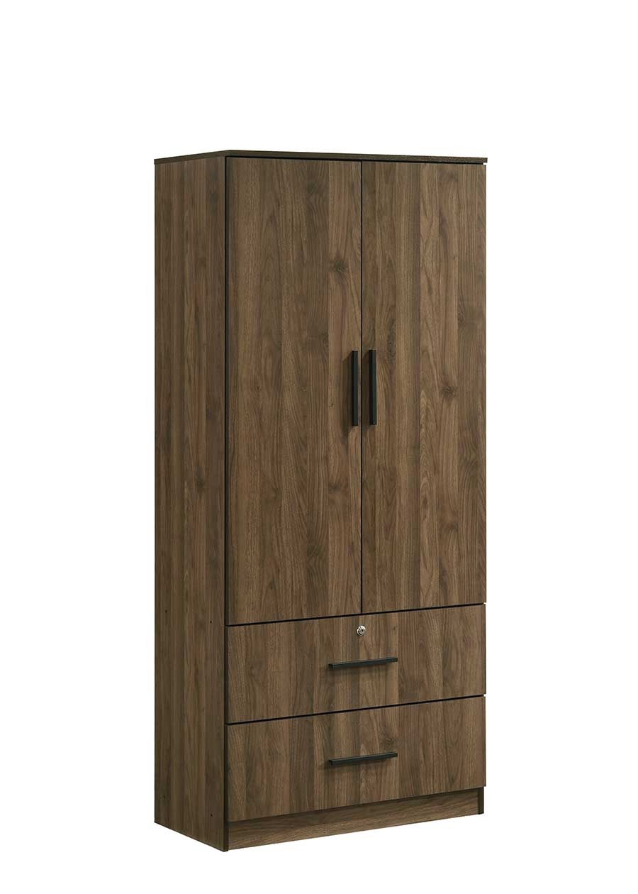 Lucas 2 Door with Drawer Wardrobe