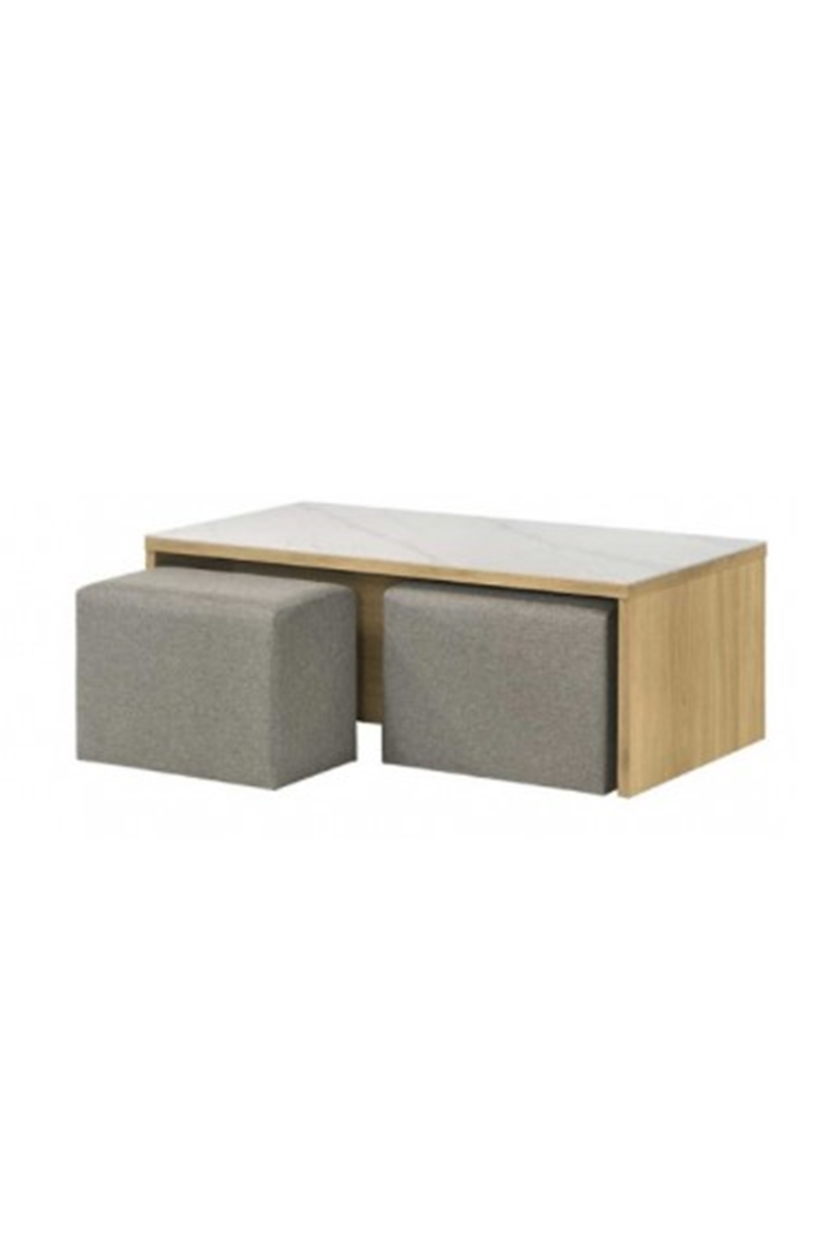 Capri Coffee Table + 2 Stool