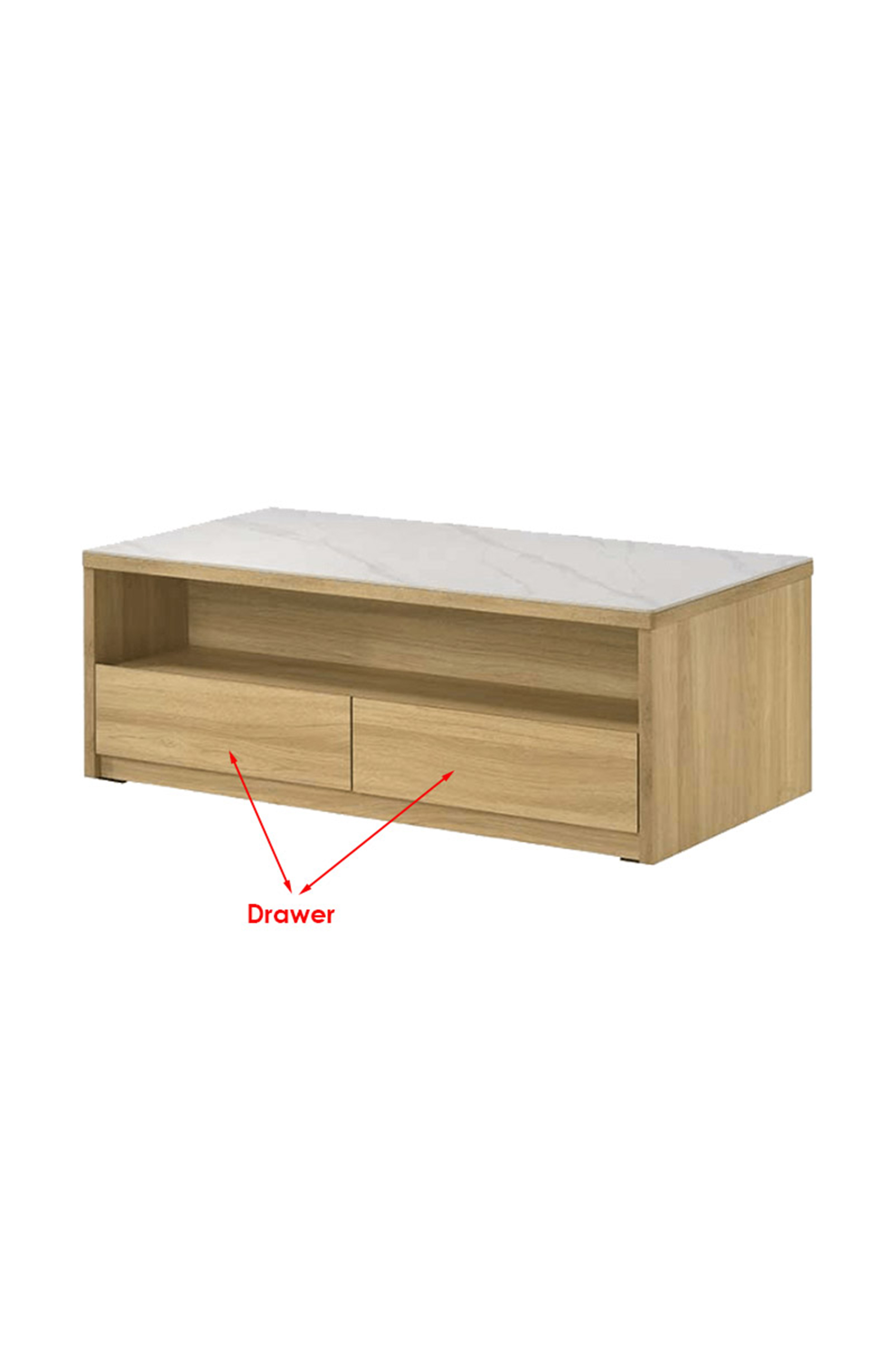 Capri Coffee Table + 2 Stool