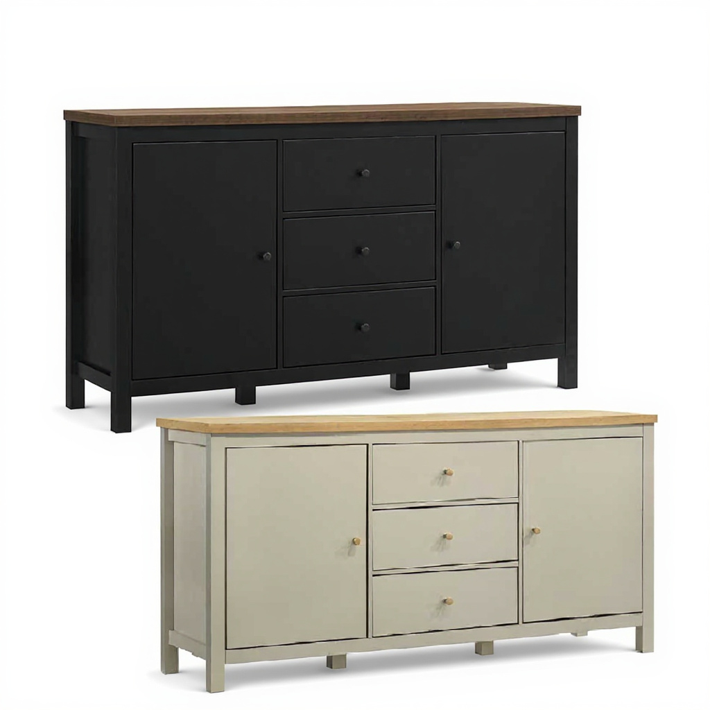Akara Multipurpose Cabinet  (Light Grey)