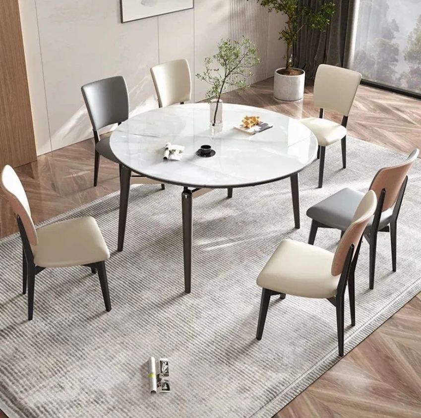 Amiterno Extendable Dining Table - Side to Extend