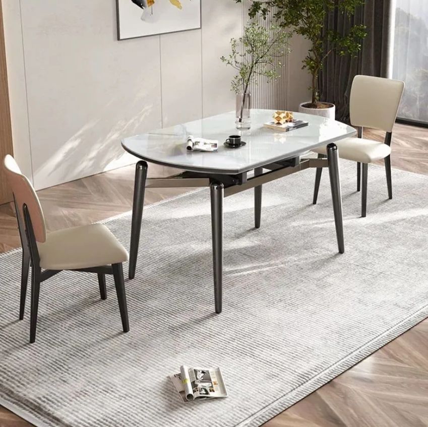 Amiterno Extendable Dining Table - Side to Extend